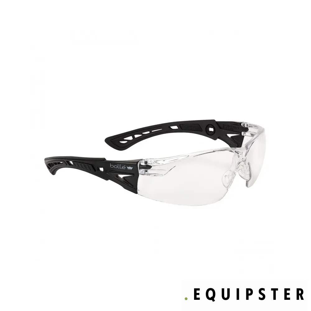 Bolle Rush+ BSSI Clear Platinum Tactical Glasses - Superior Ballistic Protection for Shooters