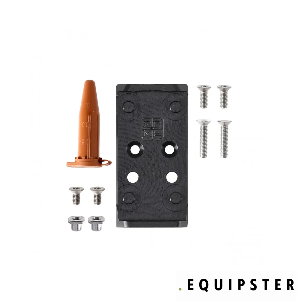 2BME 2BME037 Mounting Plate for CZ P10/Delta – Secure Collimator Installation