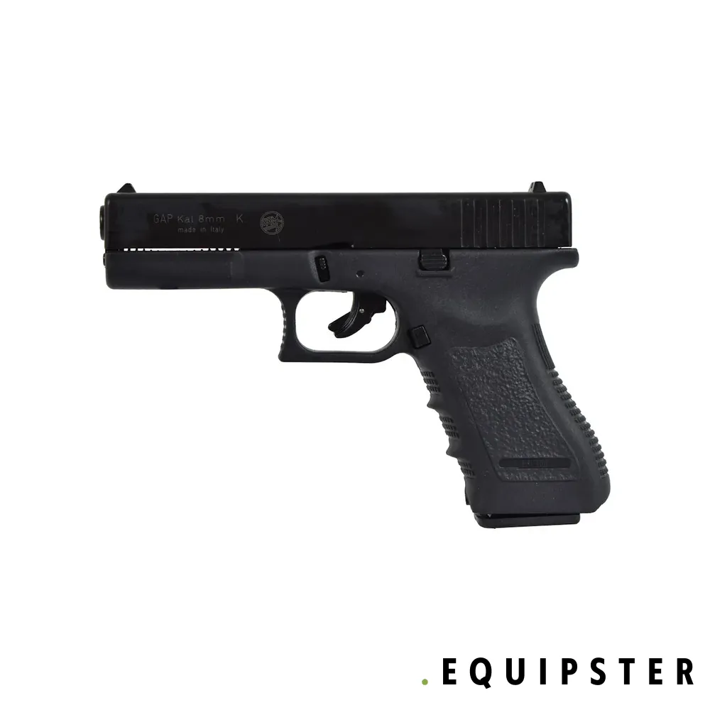 Bruni Top Firing Blank Pistol 8mm Black | Safe Single Shot Mode