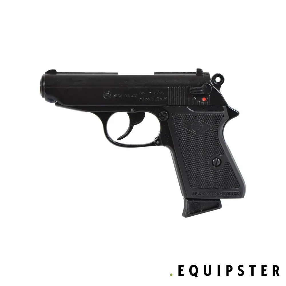 Bruni Blank Pistol Top Firing 9mm Black - Full Metal