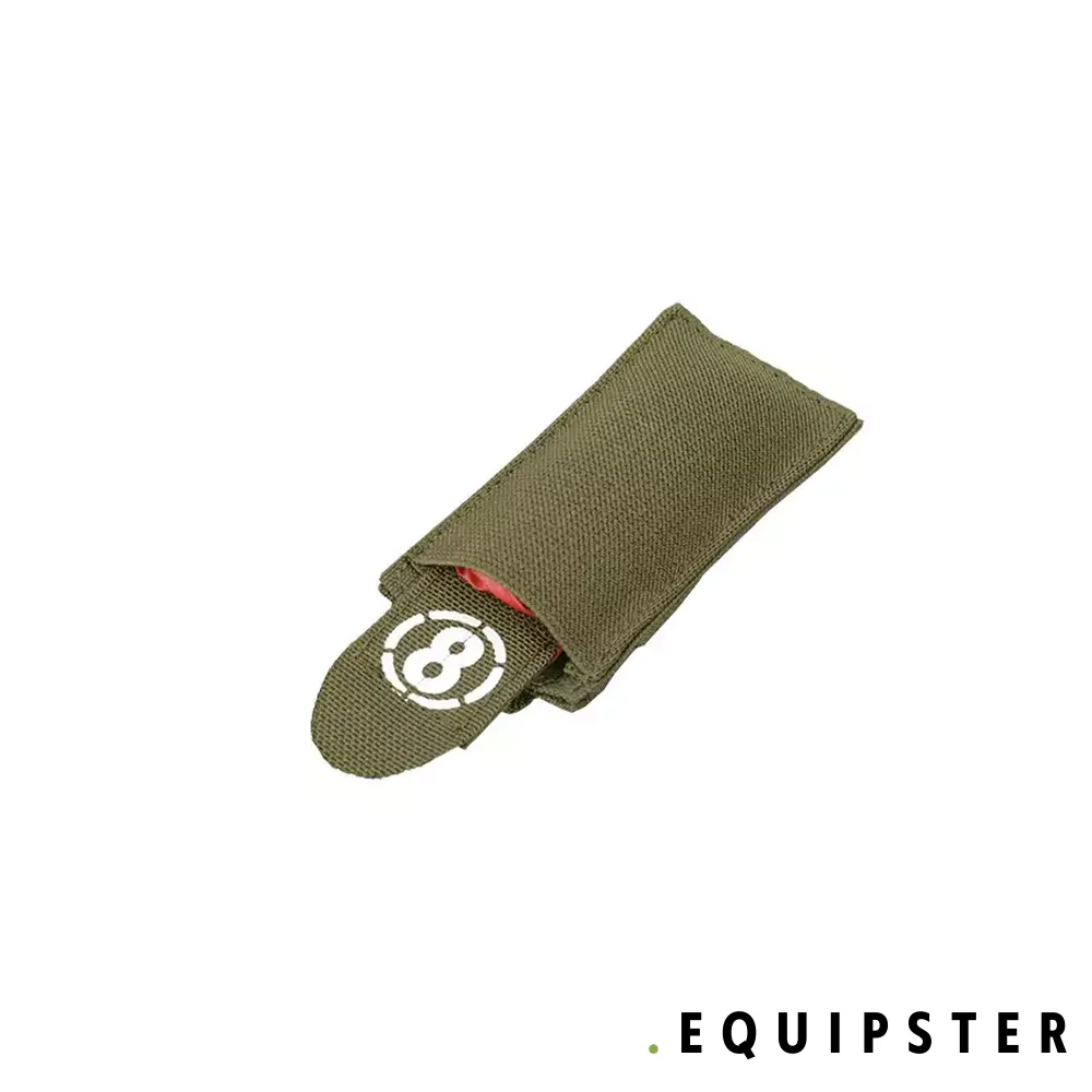 8FIELDS Airsoft Dead Red Rag Pouch - Olive | MOLLE Compatible