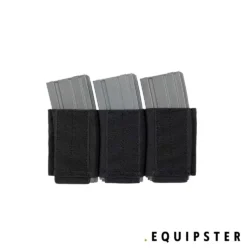 8FIELDS Plate Carrier Triple AR-15/M4 Magazine Insert - Black | Fast Access & Retention