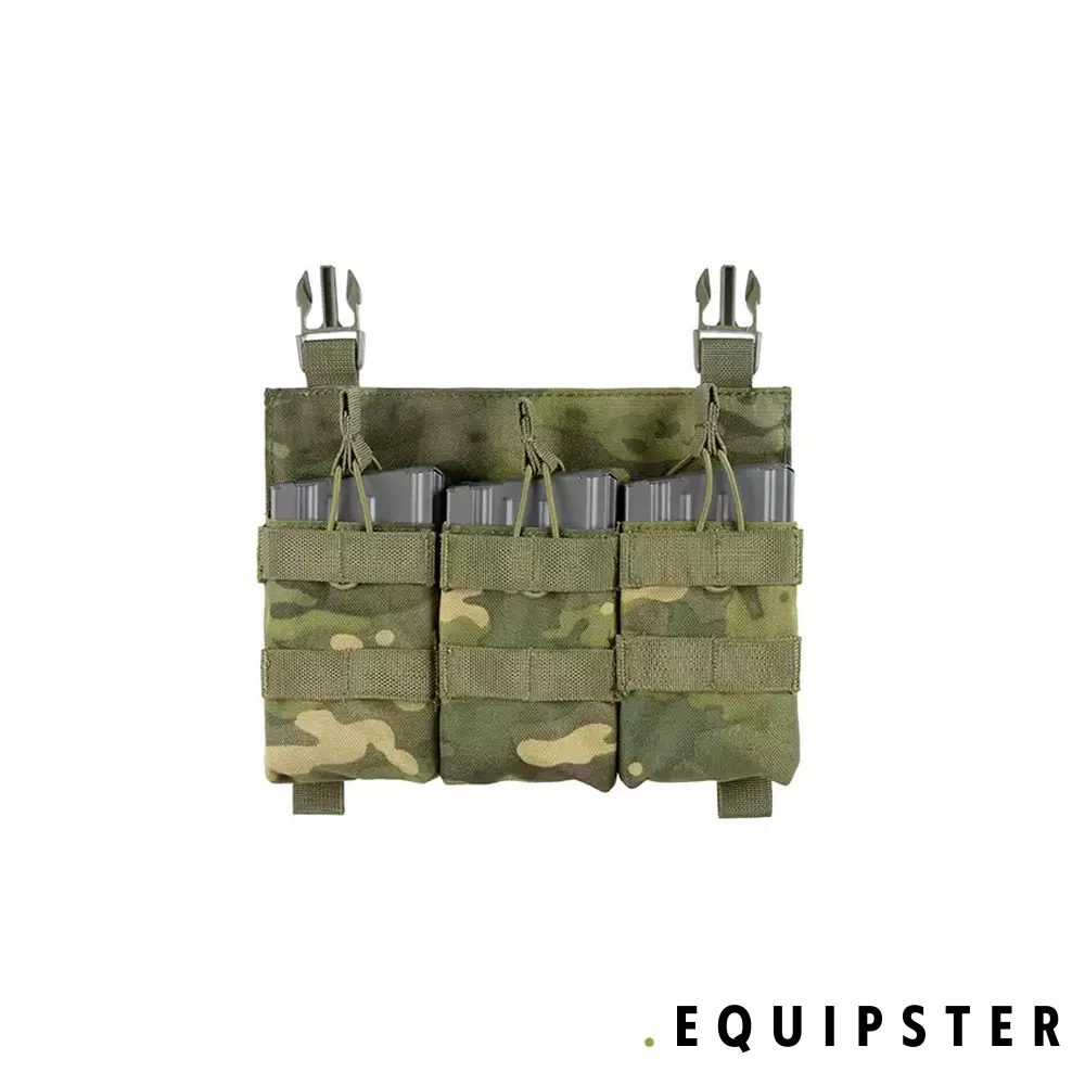 8FIELDS Buckle Up Triple Mag Pouch Panel - MT
