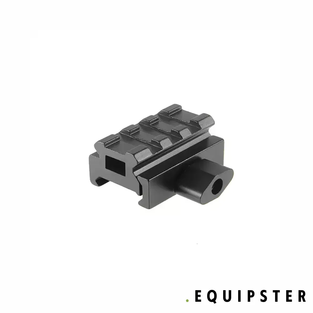 0.5" Picatinny Riser Rail Mount - Durable Aluminum Construction